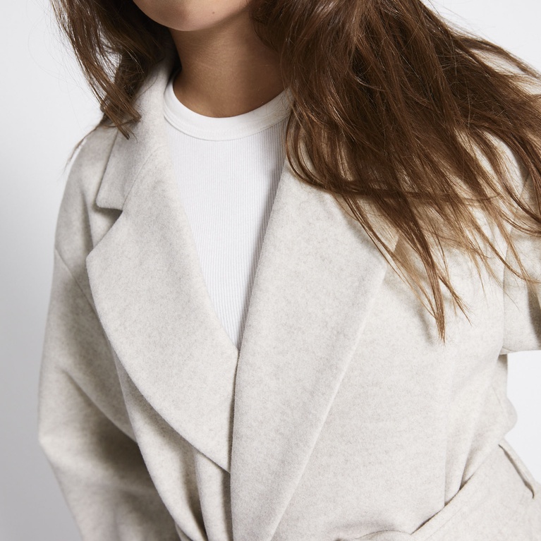 Belted coat "Lexie" Light Beige
